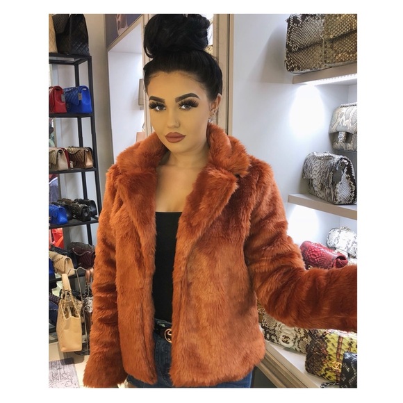 Tish Posh Jackets & Blazers - 5 🌟 GIADA  Faux Fur Teddy Jacket